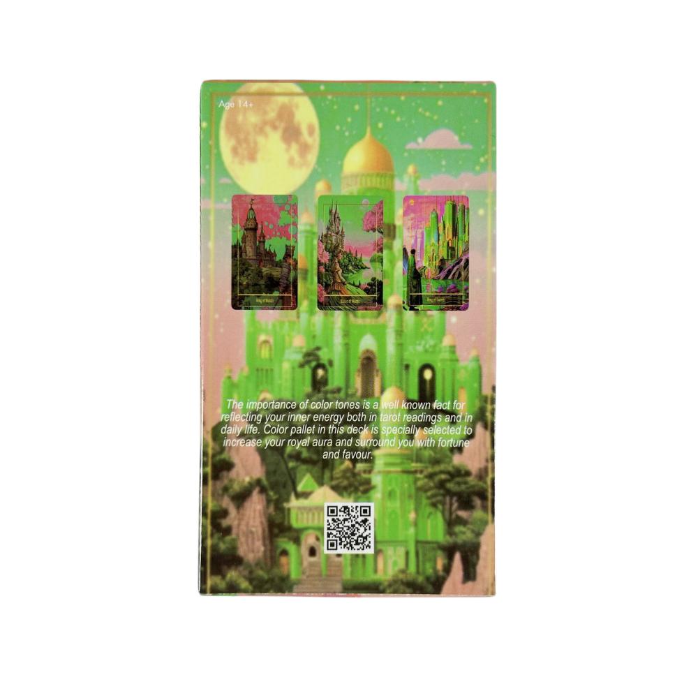 Небесный Карнавал Карты Таро Оракул из 78 карт Английское издание Visions Гадание Настольные игры