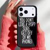 Get Off My Phone Phone Case for iPhone 17 16 15 14 13 Pro Max Back Cover for 12 11 Pro Coque
