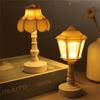 LED Night Light Retro Palace Mini Light Student Gift Vintage Battery Powered Table Lamp Room Bedside Bedroom Living Room Decor