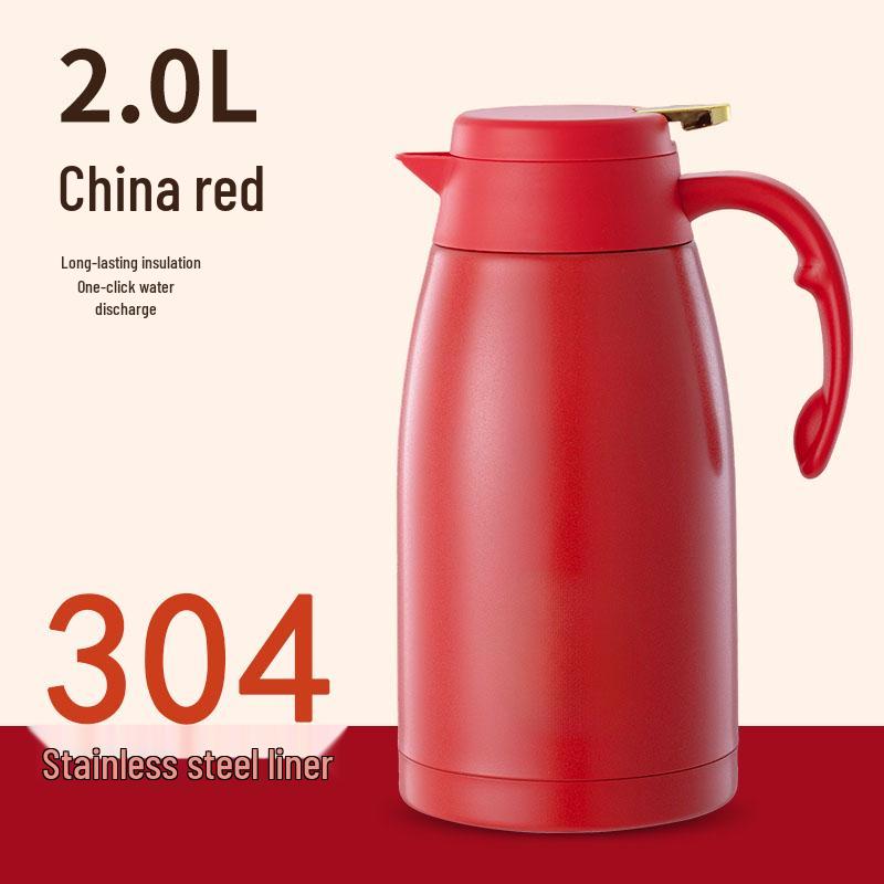 316 Stainless Steel Insulated Thermos Flask: Large Capacity Hot Water Bottle for Home & Dorm