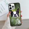 Чехол для телефона с мордочками собаки Бостонский терьер Для iPhone 17 Air 15 16 16e 14 13 Pro Max Coque 12 11 Pro Max PLUS fundas cover