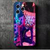 Мягкий чехол для телефона D-Dandadans Okarun Anime для iPhone 16 16E 17 Air 15 Pro Max 14 Plus 13 Mini 11 12 7 Черный чехол Задняя крышка