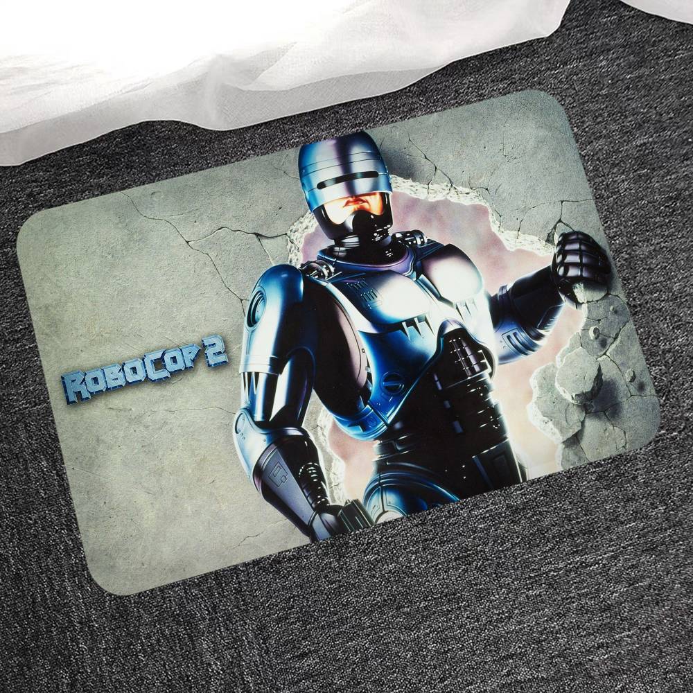 Боевик Р-Робокоп Коврик для ванной Детская комната Спальня Декорация Балкон Противоскользящий Придверный коврик Гостиная Приветственный коврик