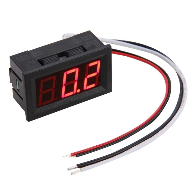 C27D Red Display LED Digital DC 0-10A Current Meter