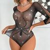 Сексуальная соблазнительная рыболовная сеть Хэллоуинский костюм Европа и Америка Полый Прозрачный Тонкое Новогоднее нижнее белье