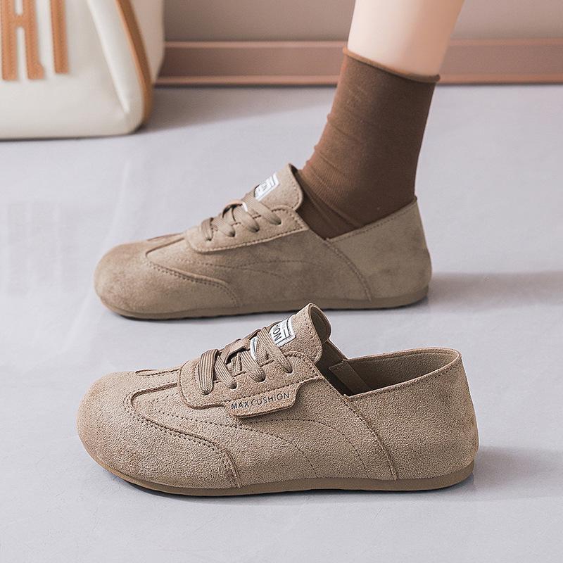 Внутренняя платформа Ретро Повседневные Birkenstocks Женские Весна Платформа Немецкая Тренировочная Обувь На шнурках Обувь Forrest Gump Однотонная Обувь Женские