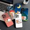 Casing for Huawei P30 P20 Mate 20 Lite Pro Y7a Y6P Y7 2019 Nova 5T 3I p30Lite Phone Cover Soft Case Anime Bear Bubus Panda Dudus