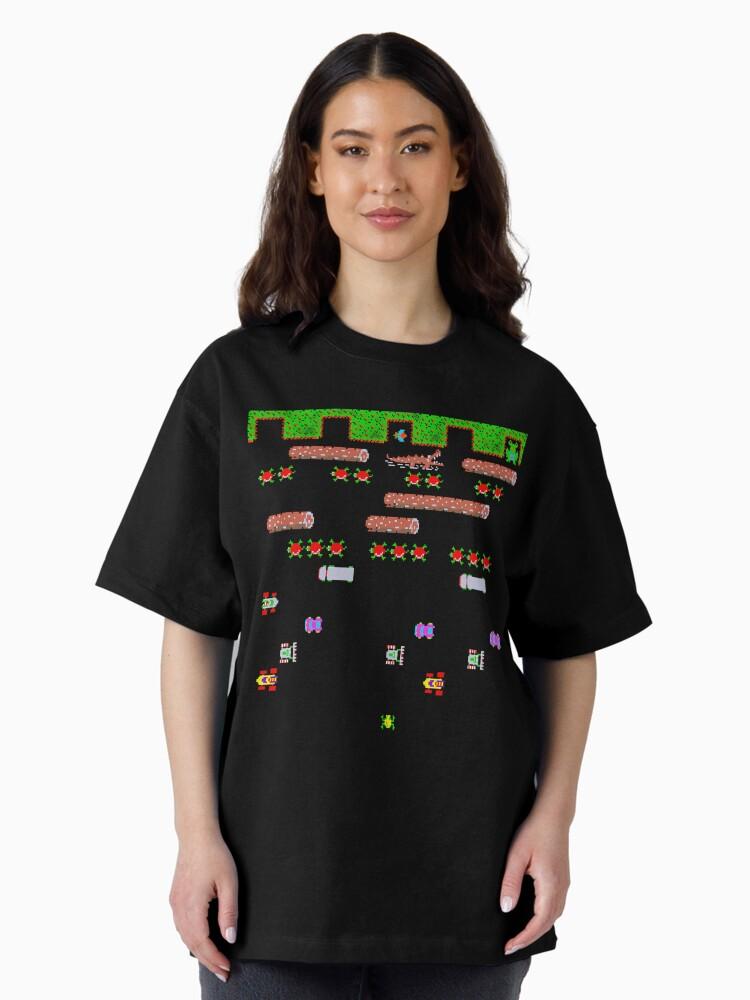 Frogger Arcade Oversized Unisex T-shirt