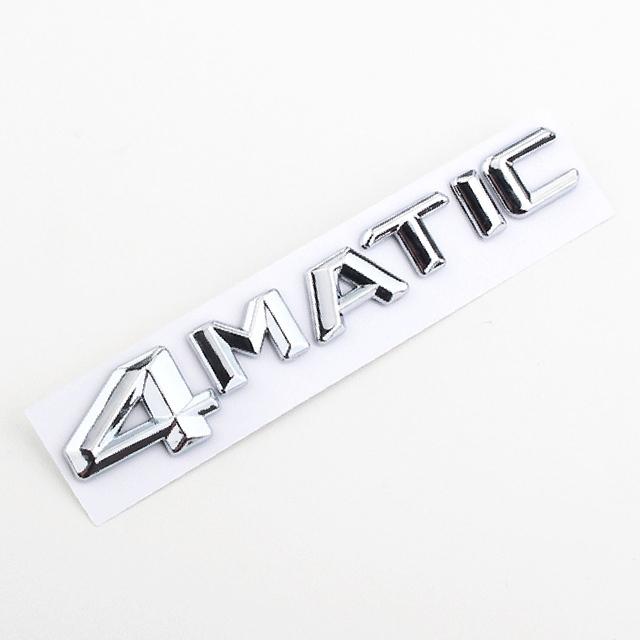 3D ABS автомобильный задний багажник, значок, наклейка, эмблема 4MATIC, логотип для ECS GLC GLA GLS CLA W204 W205 W212 C117 W222 X156 X253