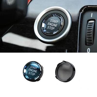 for BMW E90 E91 E92 E93 E87 E83 E70 E60 E71 E84 E89 Car Engine Start Button Ignition Cover ABS Crystal Stop Switch Accessories
