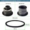 Bicycle Hub Body for 11/12 Speed XD/XDR Freehub, 6 Pawls with Spring Clips, 12mm Thru Axle, NBK Bearings