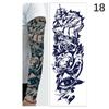 Temporary Full Arm Tattoo Sticker Waterproof Large Leg Fake Tattoos Body Art