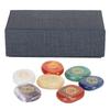 7Pcs Chakra Stones Symbolizing Body Chakras Peace of Mind Collection Supplies with Case