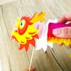 Nostalgia Children's Handmade DIY Creative Material Bag Puzzle Toys Chinese New Year Dragon Dance Paper Cutout Gift