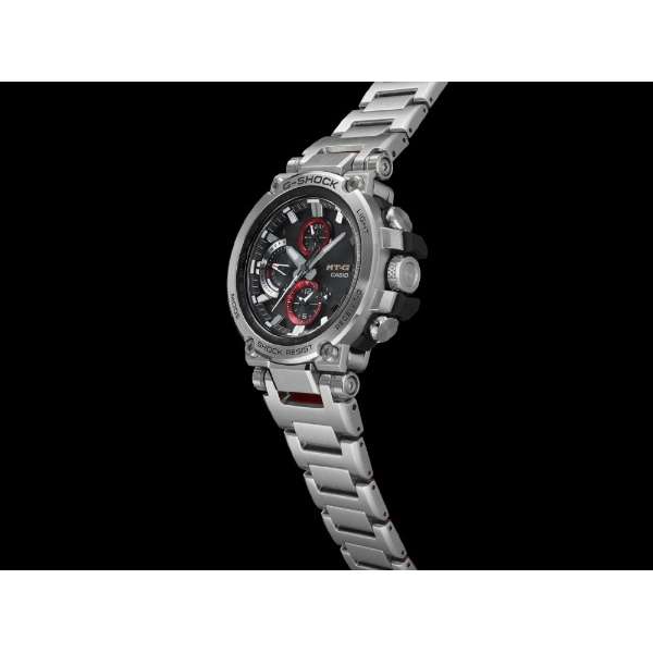 G-SHOCK MT-G MTG-B1000D-1AJF Роскошные металлические часы, с Bluetooth, на солнечной батарее, радиоуправляемые, из серебристой нержавеющей стали, водонепроницаемые до 20 АТМ, мужские наручные часы