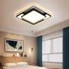 Modern Led Ceiling Lights for Living Room Ceiling Chandelier Adjustable Bedroom Decor Black Ultra Thin Room Ceiling Pendant Lamp