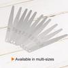 uxcell Gap Gauges, 0.3 Mm Thickness Gauges, 65MN Steel, Metric Distance Measuring Tool, Single Blade, 10 Pieces