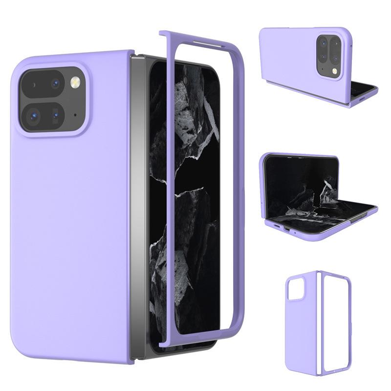 Google Pixel 9Pro Fold Чехол с покрытием "кожа на ощупь", ультратонкий, противоударный