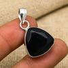 Black Spinel Pendant, 925 Solid Sterling Silver Pendant Handmade Gemstone Jewelry, Gifts For Wife Brand New Pendant