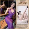 Sex underwear perspective lace dress sexy tight one-piece fishtail gauze skirt sex professional uniform