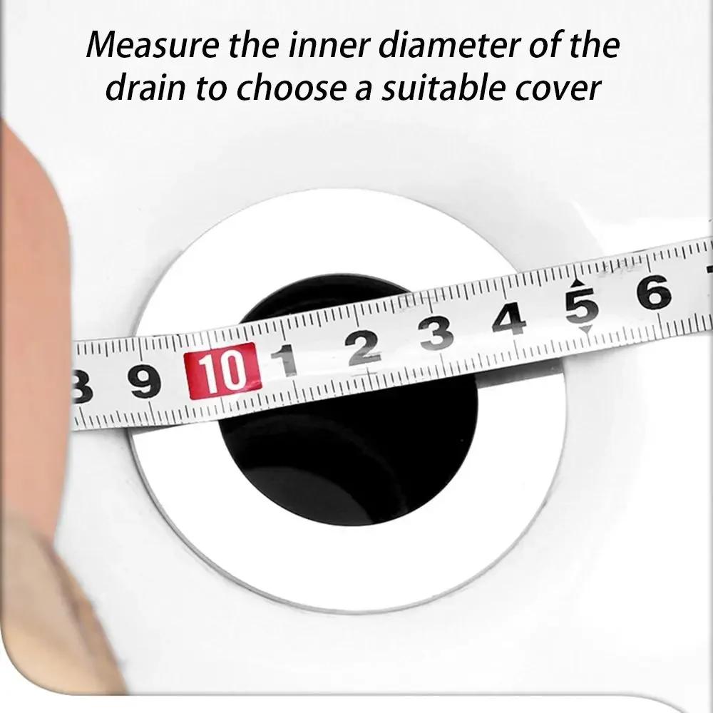 1pc Bathroom Washbasin Stainless Steel Sink Plug Bathtub Drain Stopper Rubber Sink Plug Bathtub Drain Stopper Sink Plugs