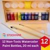 STOCKMAR Акварель Прозрачный 12 Деревянный Ящик Для Рисования Безопасный Цвет Образование ST43046 Краска, Краска, Цвета, Набор, Детский Подарок, Краска,