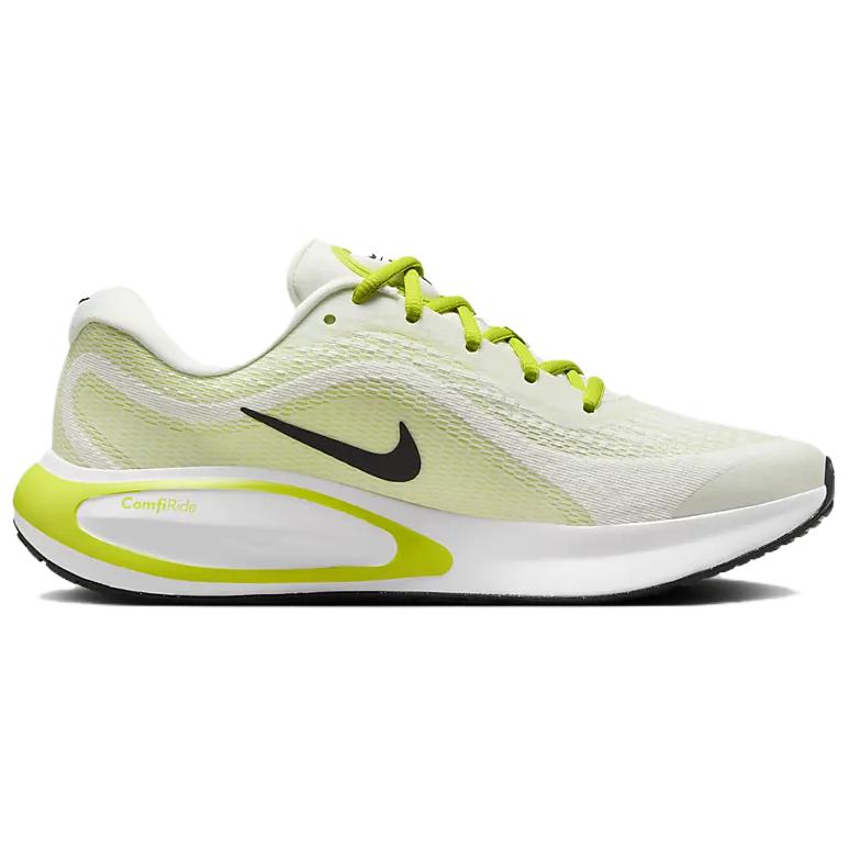 Nike Journey Run Удобная Легкая Ткань Низкий Верх Повседневные Кроссовки для Бега Женские кроссовки Зеленый Белый FJ7765-105