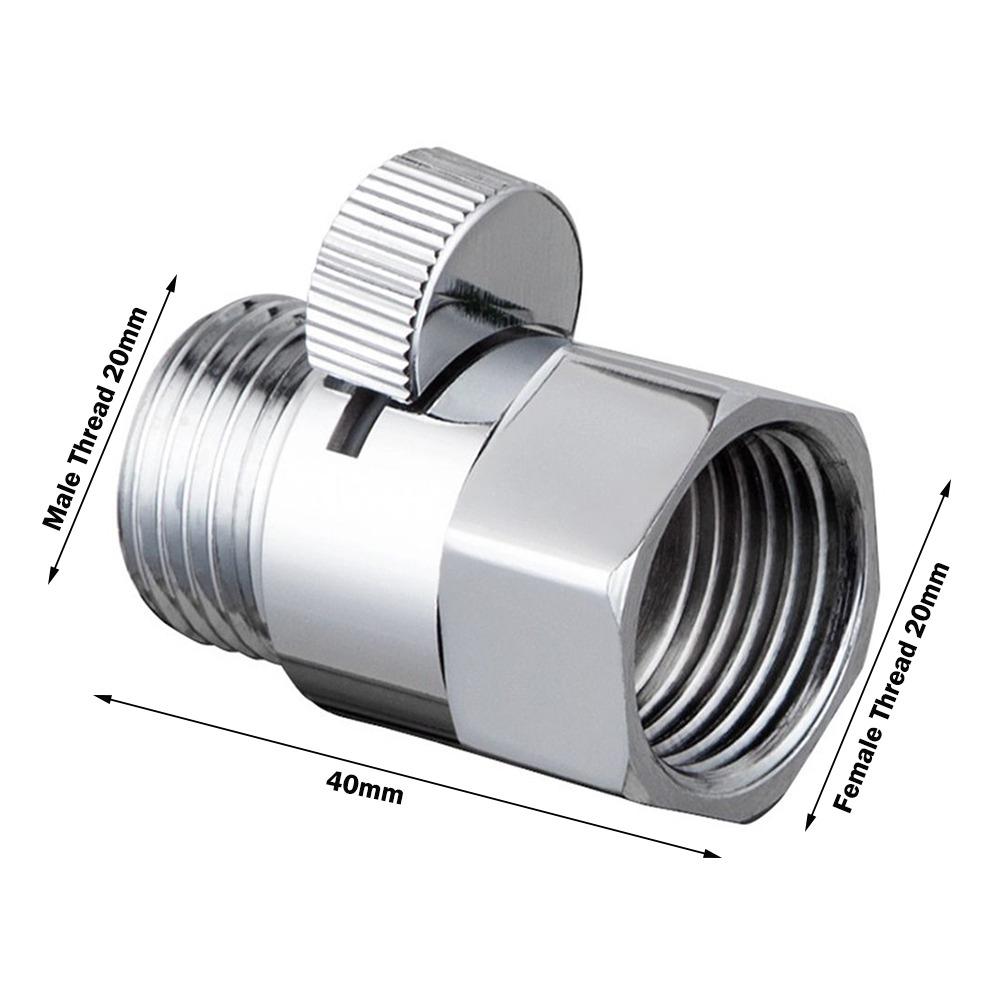 Женский Мужской Душевой Переключатель Латунные Клапаны Регулировки Потока Воды Биде Спрей