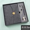 A5 Tri-fold Business Notebook Gift Box Set - Premium Company & School Gift with Logo