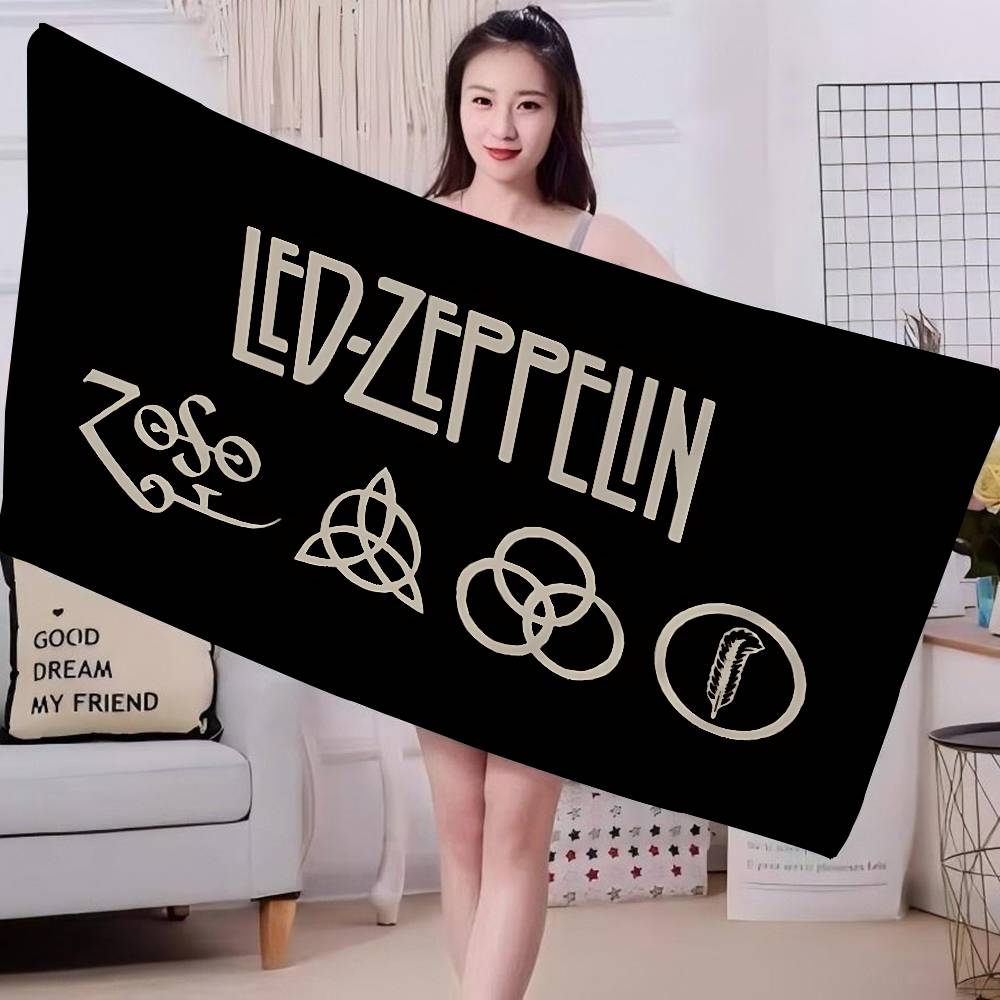 Vintage Band L-Led Z-Zeppelin Microfiber Beach Towel Absorbent Quick dry Soft Yoga Swimming Resort Mountain Climbing Towel