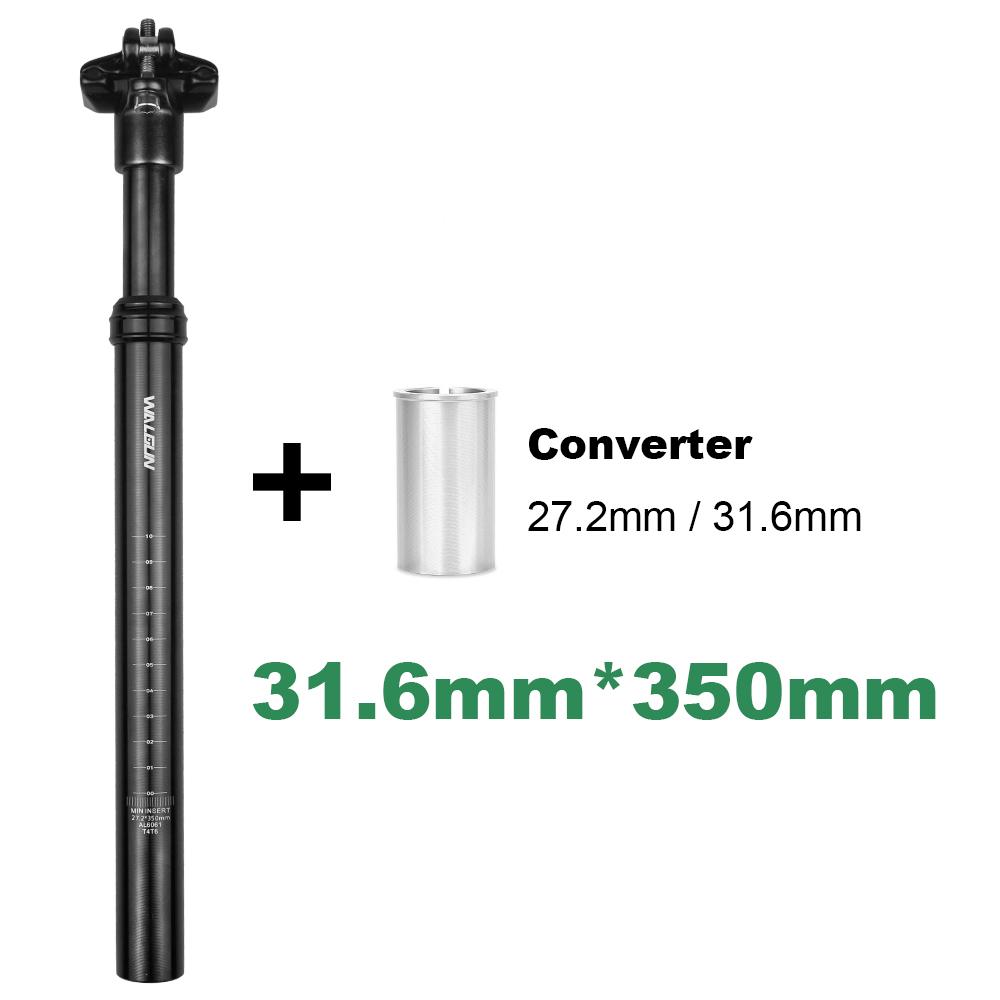 WG23A Suspension Seatpost 27.2 Mtb Mountain Bike Saddle Shock Bicycle Dropper Seat Post Tube 28.4 28.6 28.8 30.4 30.9 31.6 31.8