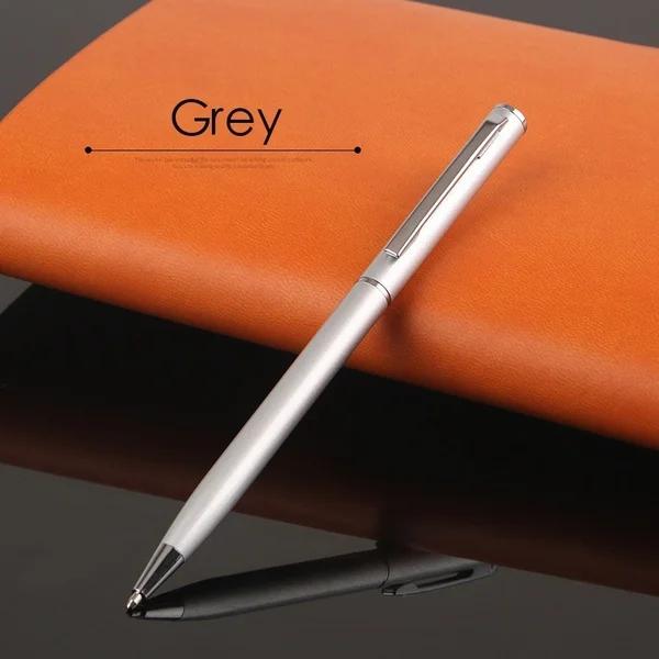 2 Шариковые ручки с поворотным механизмом Классические Металлические Административные Офисные Школьные Канцелярские товары Выдвижная Плавное письмо Подписная ручка