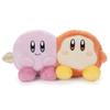 Takara Tomy Arts Kirby of the Stars 3D Pouch Kirby and Waddle Dee Plush 22cm Wide Toy, Approx.