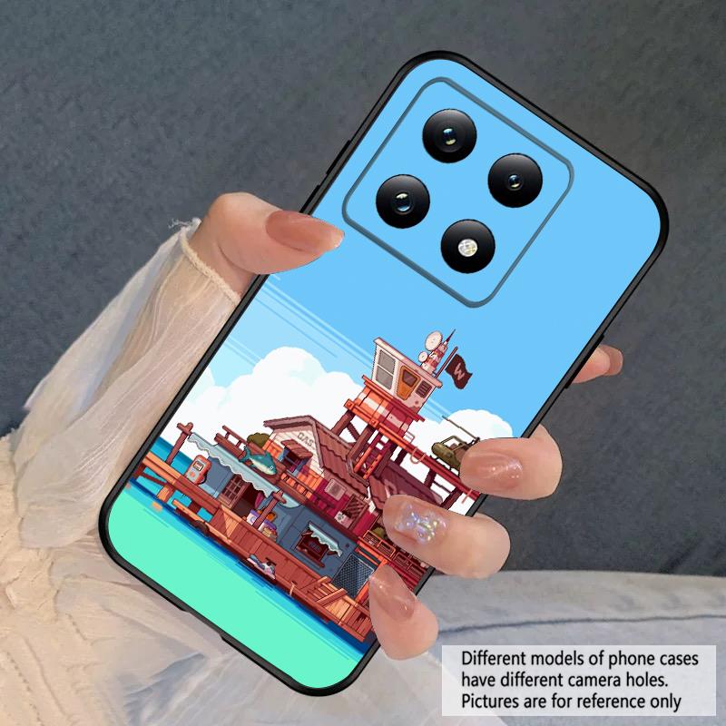 Закат Ся Стрит Для Xiaomi 11T 11 Ultra 12 12T Pro 14 15 13 Lite Mi Poco M4 5 M7 5G X4 X5 M6 C75 Pro X6 4G мягкий чехол для телефона