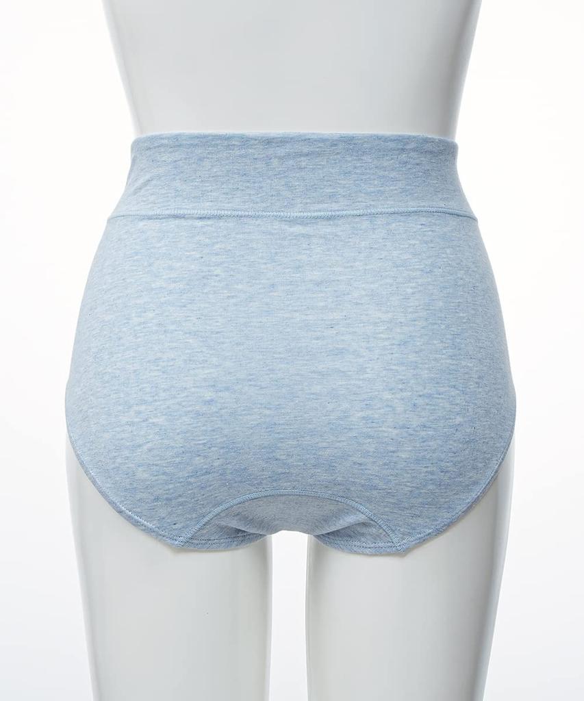 Cotton Comfortable Around the Large Set of 6L [Nissen] High-waisted, Deep-cut Shorts, Blend, Stretchy, Tummy, Women's, Size, 5, Basic,