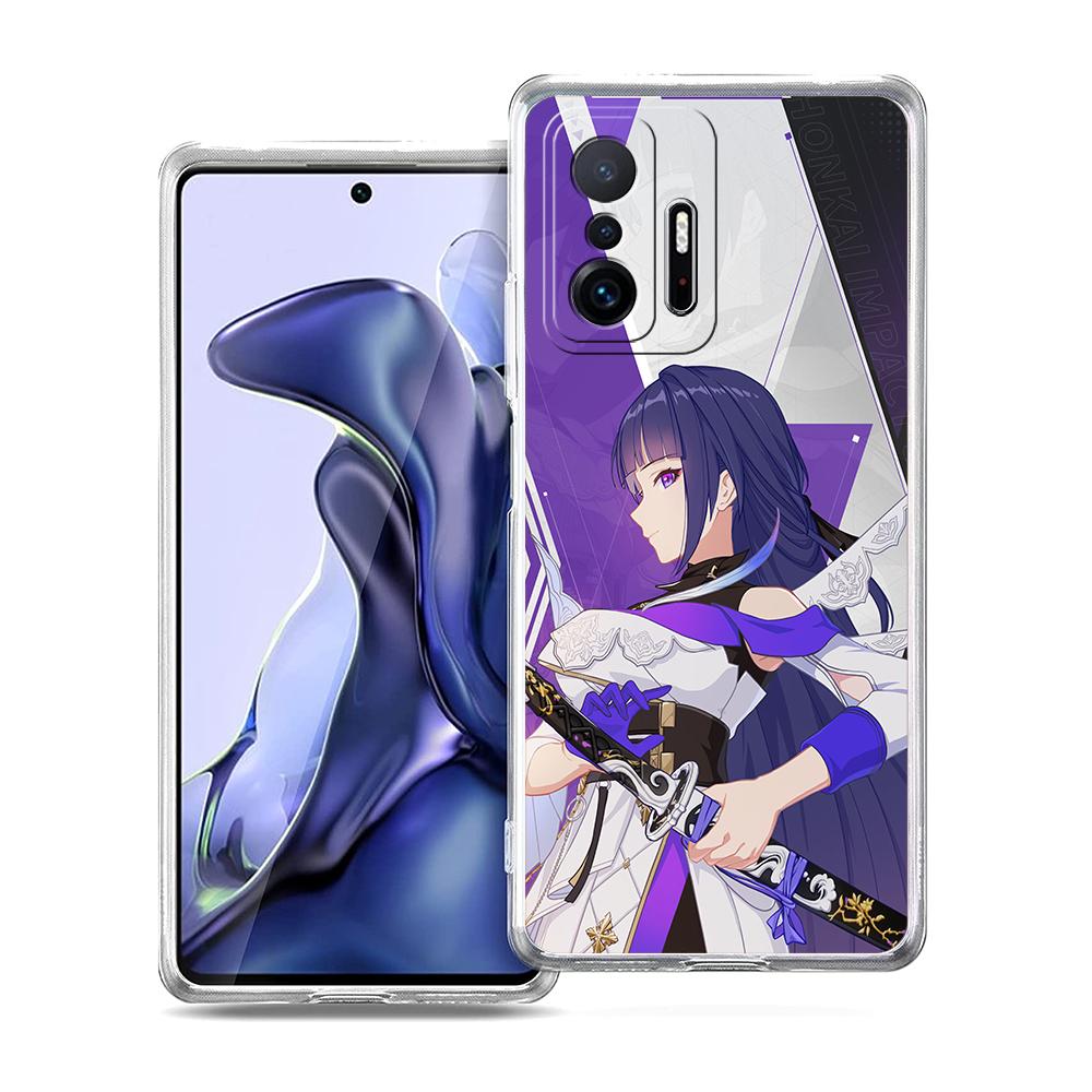 Чехол для телефона Honkai Impact 3rd Для Xiaomi 14 13 12 Lite Mi 11 Ultra 11X 13T 12T Для Poco X5 X4 X3 NFC F5 F4 M4 Pro 5G