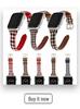 Совместимые кожаные силиконовые ремешки для Apple Watch Series 3-8