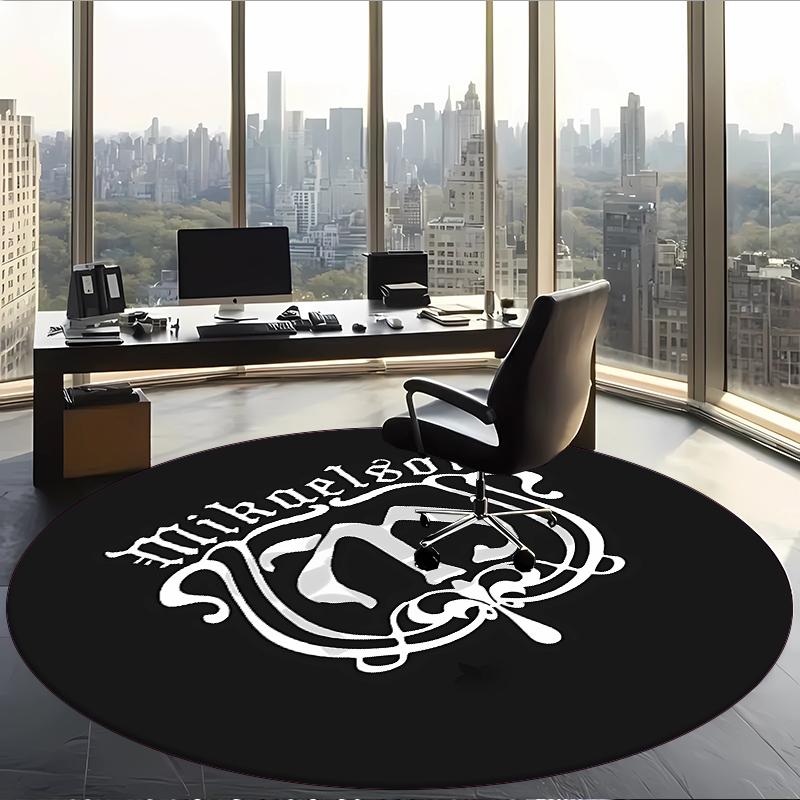 Klaus Mikaelson (1) Round Office Rug Decorative Floor Rug for Office Bedroom Living Room and Home Space