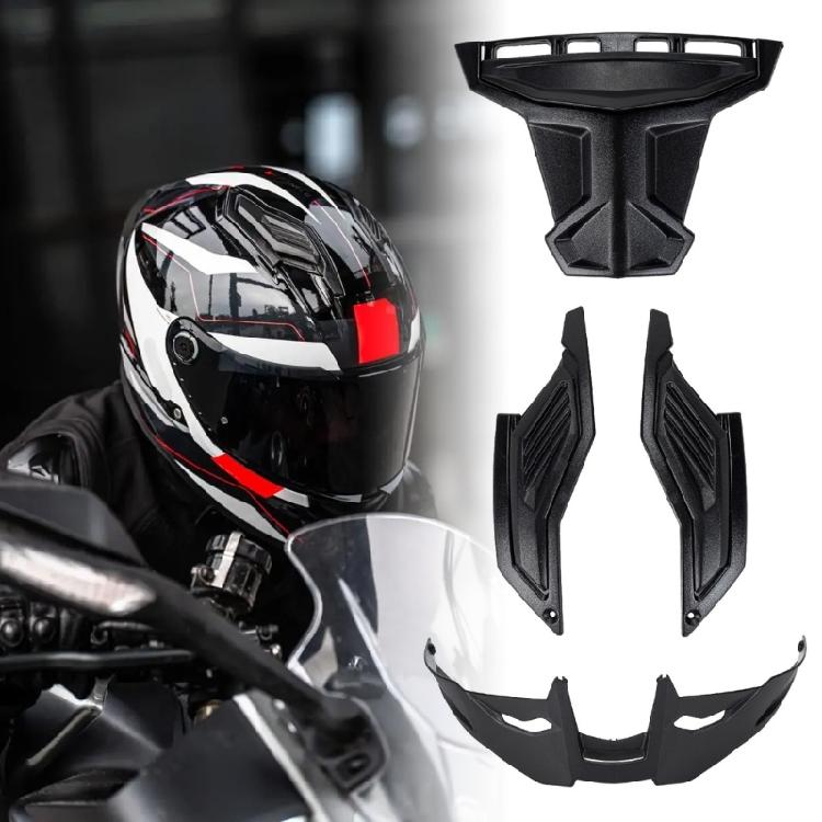 Cool and Comfortable Riding Experience with Helmets Vent Air Spoiler Accessory for Superior Air Circulation During Rides