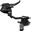 Shimano Tourney TX ST-TX800 Комплект манеток переключения и торможения Черный Правый Левый