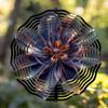 10 Inch Metal Wind Spinner Chime 360 Degree Rotating Hook Outdoor Garden Decor No Electricity Needed All Season Hanging Ornament Gift