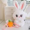 Plush Moon Rabbit Toy Carrot Cute Cartoon Girl Holiday Doll Valentine Gift Day