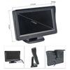 DIYKIT 4.3inch AHD IPS Rear View Car Monitor 1920x1080 Vehicle Reverse Backup Starlight Car Camera Video Parking System