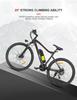 Электровелосипед SAMEBIKE SY26-II 26" с широкими покрышками для взрослых, мощный мотор 500 Вт, литий-ионный аккумулятор 36 В 13 Ач, электровелосипед для горной езды и городских поездок