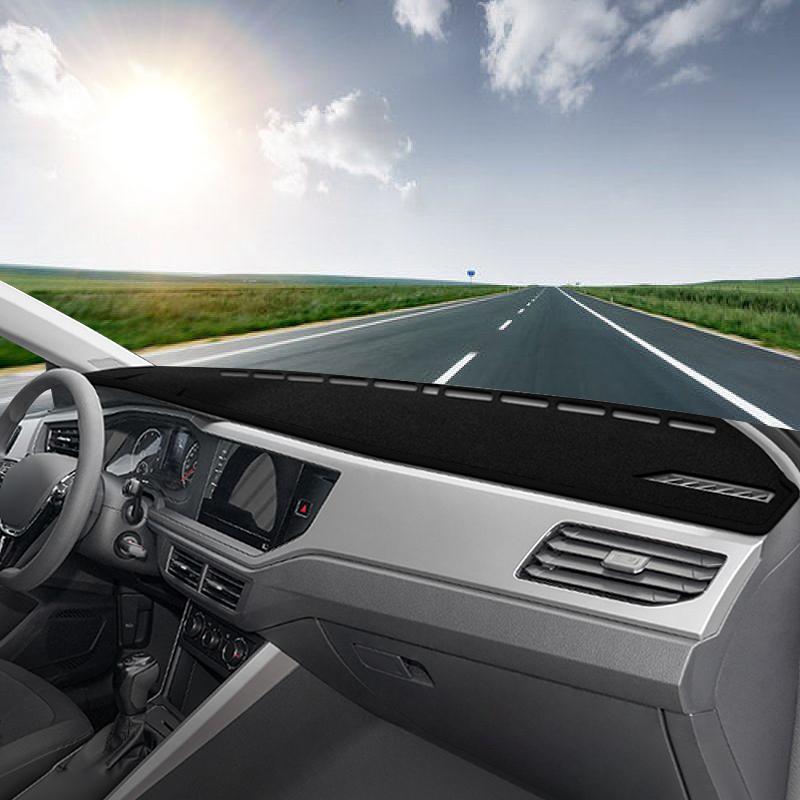 Для Volkswagen VW Polo AW1 BZ1 2017 2018 2019 2020 2021 2022 2023 чехол на приборную панель автомобиля избегайте света анти-УФ ковер нескользящий коврик
