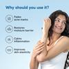 Be Bodywise Осветляющий лосьон для тела с 10% ниацинамида 200 мл | Увлажнение на 48 часов | Экстракт алоэ вера и миндальное масло | Восстанавливает кожный барьер, Уменьшает акне