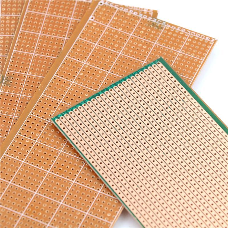 5 шт. 6,5X14,5 см полосовая плата Veroboard необрезанная печатная плата Platin односторонняя печатная плата