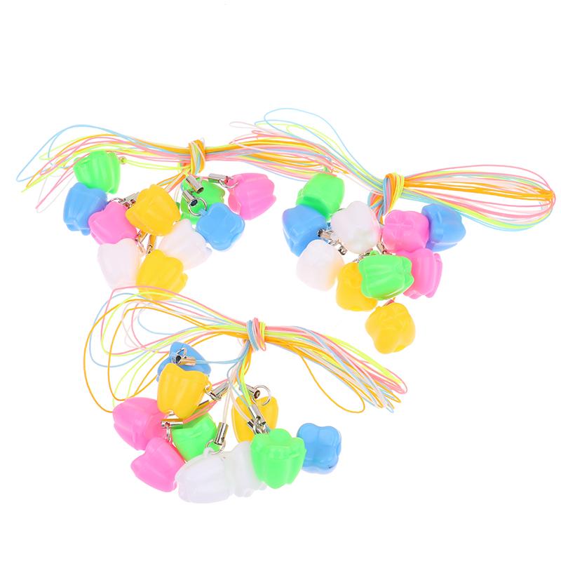 50 шт. Коробка для молочных зубов в форме зуба, контейнеры для хранения молочных зубов, детский органайзер для молочных зубов, контейнер, подарочная коробка на память для ребенка