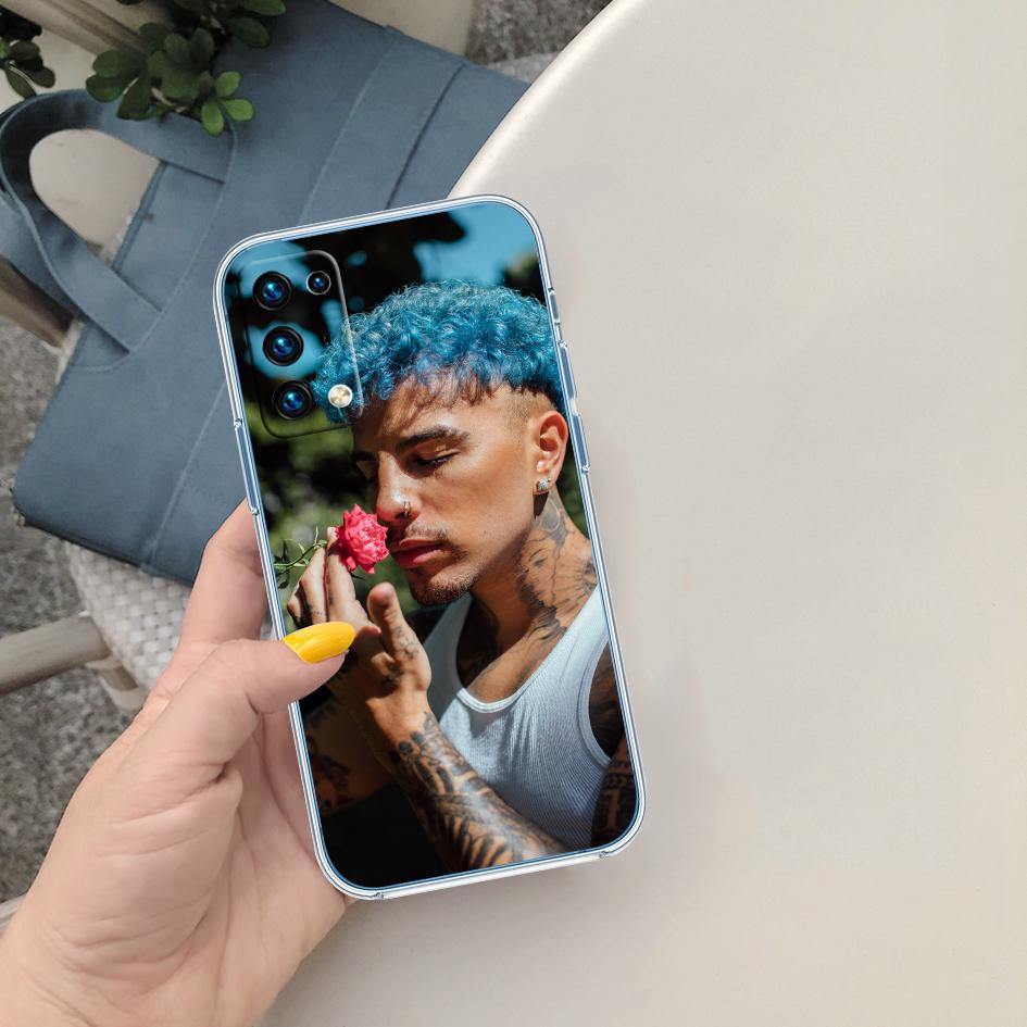 LO83 Rauw Alejandro Soft Shell Transparent Phone Case for Samsung Galaxy A04 A04S A14 A23 A34 A54 M23 M33 M52 M53