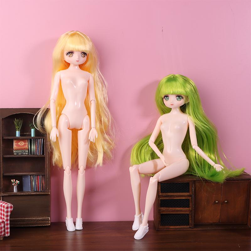 30 см Куклы в стиле аниме 1/6 Bjd 11 подвижных суставов Кукла с увядшей кожей Девочки Игрушки для переодевания Сделай сам Подарки